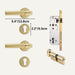 Kuzbu Handle and Lock - Residence Supply