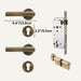 Kuzbu Handle and Lock - Residence Supply