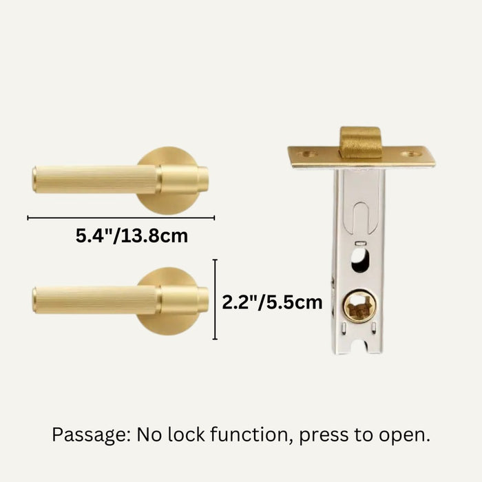 Kuzbu Handle and Lock - Residence Supply