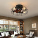 Oran Flushed Ceiling Light & Fan - Residence Supply