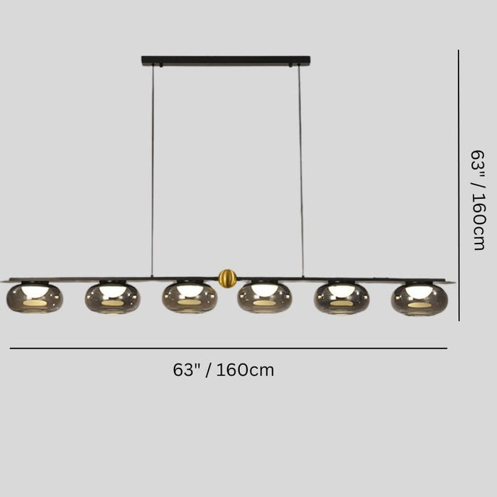 Soleil Linear Chandelier - Residence Supply