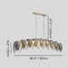 Tika Linear Chandelier - Residence Supply